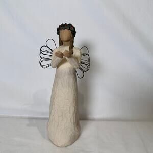 Willow Tree Angel of Christmas Spirit Demdaco Susan Lordi 2001 Collectible